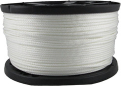 3/16 Inch Dacron Polyester Rope – 1000 Foot Spool | Solid Braid – Industrial Gra
