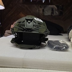 Airsoft Helmet Lightweight Tactical Helmets System W/ Suspension Systems Rails