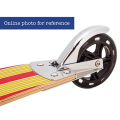 Razor Cruiser Scooter – Yellow/Red Wood Deck – Good Condition with Original Box