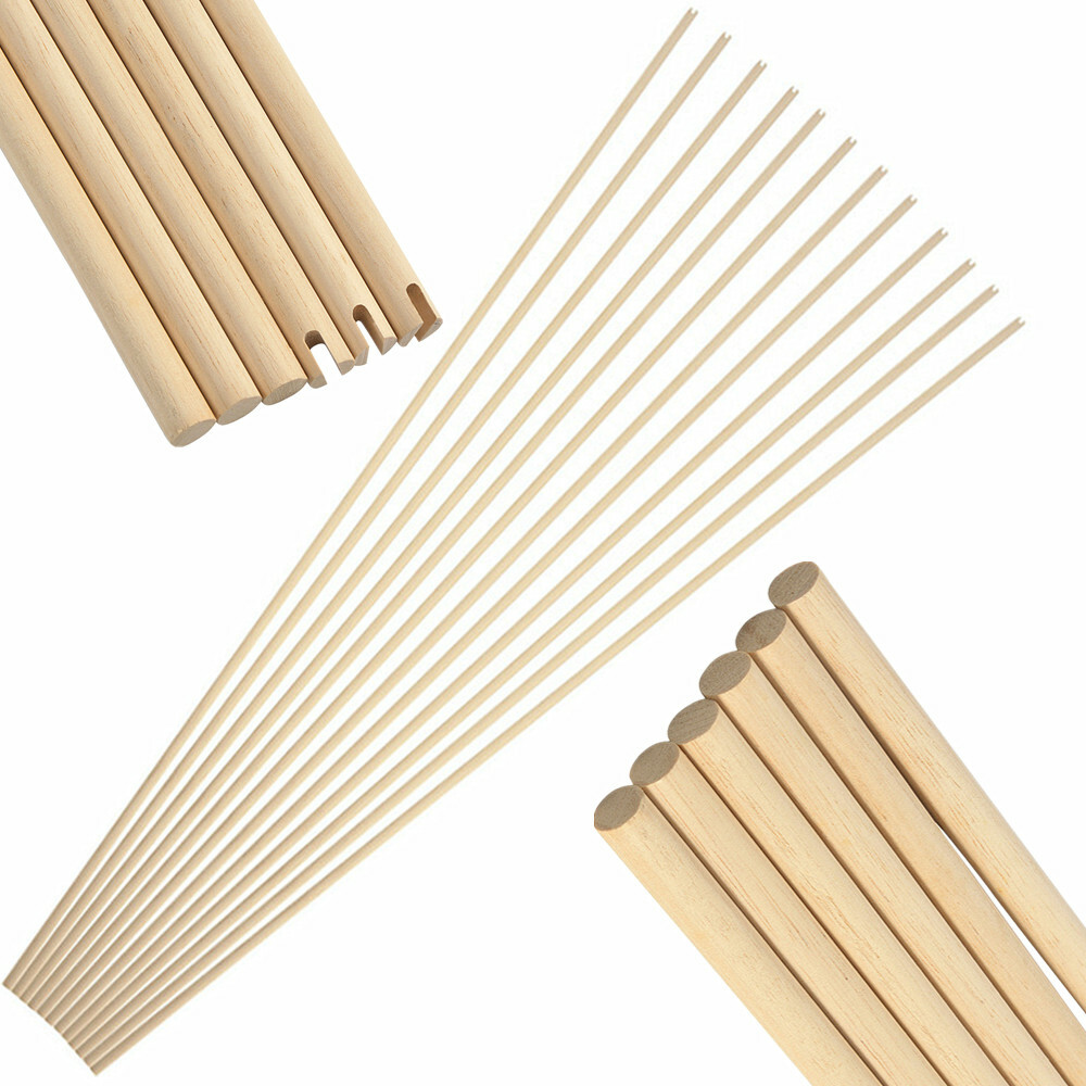 31″ White Wooden Arrows Shafts Handmade DIY Archery Target Bow Hunting Shooting