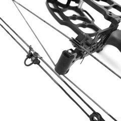 40-65lbs Compound Bow Set Short Axis Steel Ball Dual Use Archery Fishing Hunting