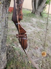 Custom Bear Vintage Recurve Longbow Handmade Archery Palmer