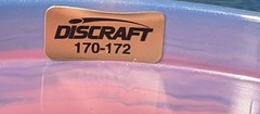 Discraft ESP Raptor Distance Driver Cotton Candy Swirly Flag Foil 170-172g New