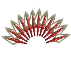 6/12pcs Hunting 100 Grain Broadheads Arrowheads for Outdoor Hunting Shooting
