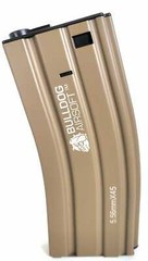 Bulldog Airsoft Magazine 300 Rounds 6mm High Cap Full Metal for SR4 Series AEG