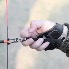 Archery Release Aids Wristband Caliper Strap Trigger Compound Bow Taeget Hunting