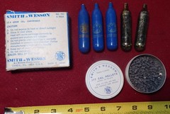 Great Smith & Wesson Model 79G .177 Caliber Air Pistol Resealed and Shoots Great