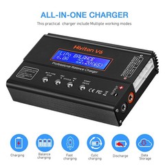 Lipo Battery Charger, 1S-6S Balanced Charger Discharger, 1-6S Lipo Li-ion NiM…