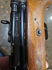 Vintage 1950’s Crosman Model 114 .22 Cal. Bulk Fill CO2 Pellet Gun Rifle: Read