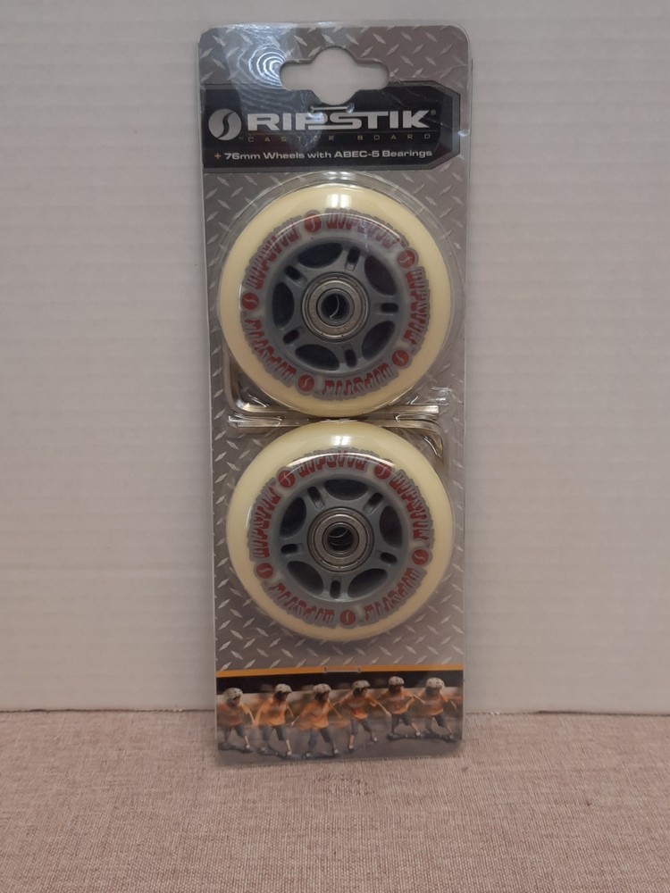 Razor RipStik Caster Board Replacement Wheels 76mm ABEC-5 Bearings New