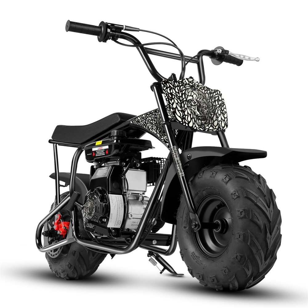 Oryxearth 105CC Mini Dirt Bike, Adult 4-Stroke Gas Powered Off Road Trail, Camo
