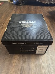 Stetson Bar None 81 Natural 7 1/4 100x Cowboy Hat