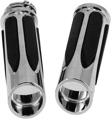 Soft Touch Hand Grips Motorcycle 1 Inch Grips Fit for Harley Touring Sportste…