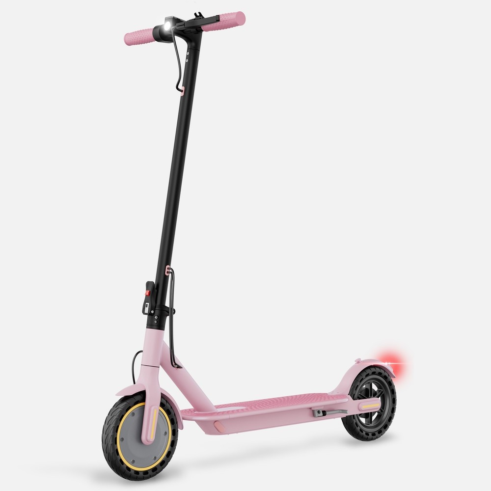 SIGRAVY 350W Electric Scooter w/ Seat & App for adults/ teens , Blue or Pink