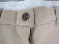 Devon Aire Pants Women 28L Beige Breeches Riding Jodhpurs Equestrian Made in USA