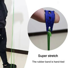 20 Flat Rubber Bands Slingshot Hunting Catapult Replacement Elastic Tapered Band