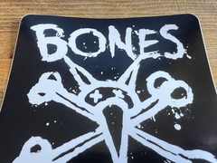 Bones Skateboard Wheels Black square Vato Rat sticker Skateboard Powell Swiss