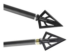 Broadheads Fixed Blade One-pc 100/125 Grain 1″ Cut Hunting Crossbow Arrowtip