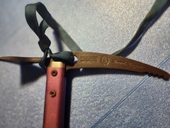 Vintage ice axe Simond Chamonix made in France 33.5″ Alum / Steel Vfine