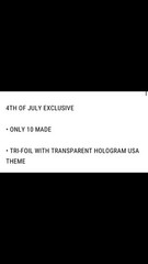 NEW 2022 Thankyou 4th Of July Logo USA Theme GRAPHIC Skateboard Deck LIMITED /10