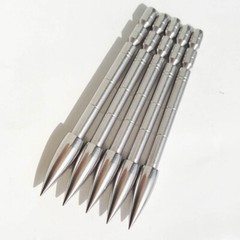 12pcs Target Points 100-200gr Broadheads Archery ID4.2mm Arrowheads Tips Hunting