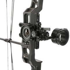 4x 6x 8x Compound Bow Sight 1 Pin Archery Micro Adjustable Pointer Adaptor Scope