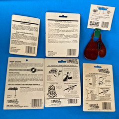 VTG LOT 6 NOS TRAD ARCHERY VINTAGE ALLEN GAME TRACKER SHOOTING TAB SPARE FINGER
