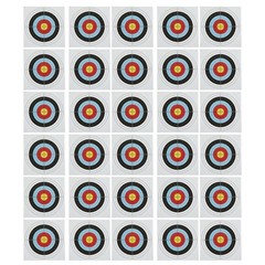30 PCS Archery Target Paper Durable Full Shooting For Practice Popular