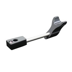 Inception Designs Raptor Beavertail with Mounting Plate – Polish Black