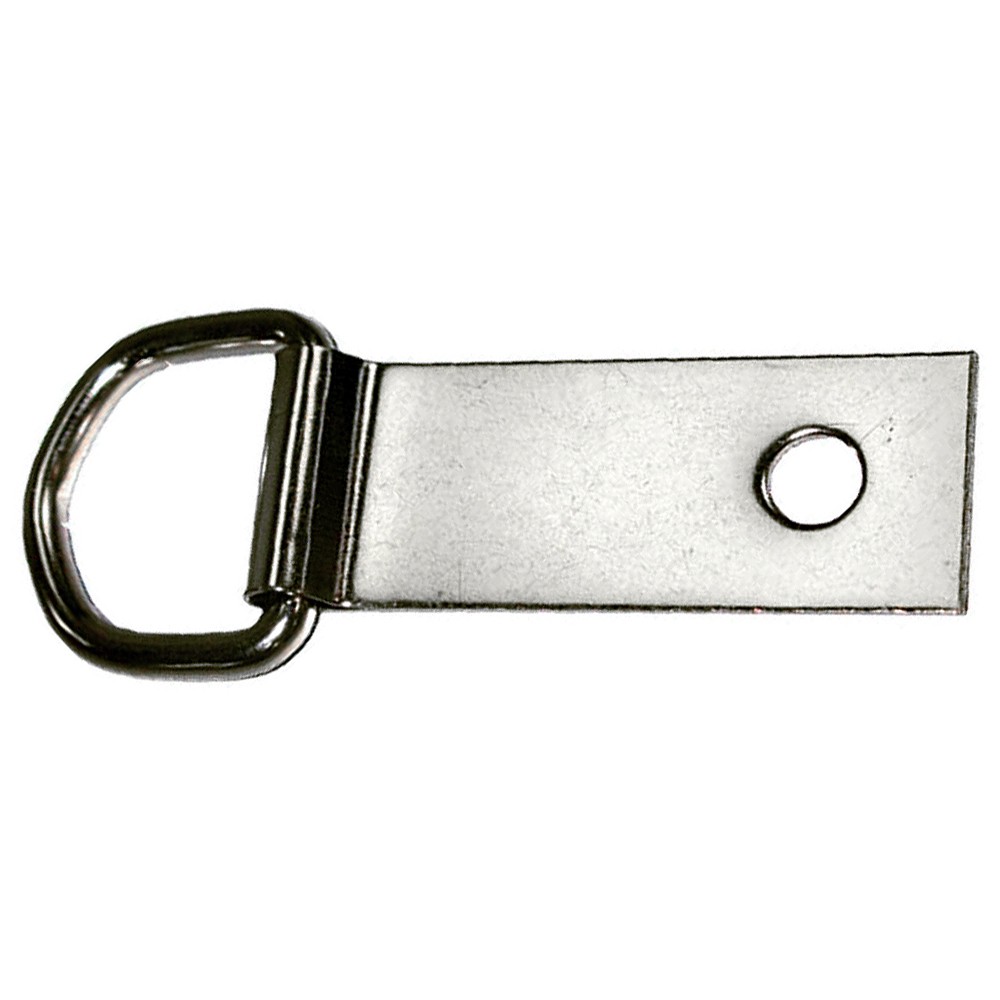 Pack Of 4 1-5/8 In Hilason Horse Saddle Dee Clip Nickel Plated