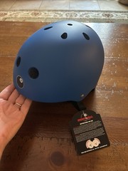 SMU Eight Ball Helmet Blue XS Youth New