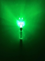 DEEPOWER S Lighted Nocks for Arrows .244/6.2mm 6/12 Pack Lighted Arrow Nocks …