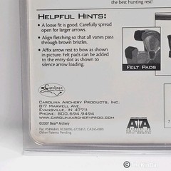 Carolina Archery Whisker Biscuit Arrow Rest with Mounting Bracket Original QS RH