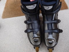 Men’s Sz 10.5 Rollerblade Blades MADE IN ITALY WITH CARRYING BAG