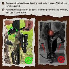 Crank Cocking Device for Crossbows BAR20020 For Barnett Series Crossbows
