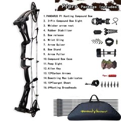 Compound Bow Package for Adults and Teens, 0-70 Lbs Draw Weight,23.5″-31″ Dra…