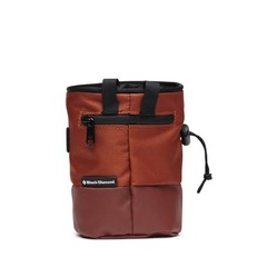 Mojo Zip Chalk Bag with Zippered Pocket for Rock Medium-Large Burnt Sienna