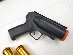 6mmProShop Pocket Cannon Airsoft Pistol w/ 2 Shells