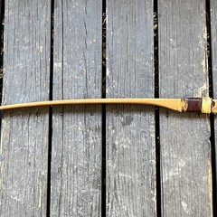 Handmade Antique Wood Recurve Bow 66” – *Make Not Known