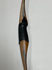 Stewart’s Handmade Longbow Recurve 42#@26″ Osage, Bamboo, Cocobolo, Curly Maple,