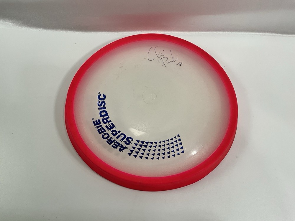 Dynamic Discs Trilogy Disc Golf Disc Unknown Signed Autograph Pink Rim Driver