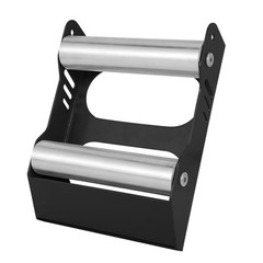 Motorcycle Wheel Cleaning Stand Paddock Roller Stand 600 Capacity black