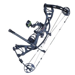 Hoyt Redwrx Carbon RX-3 Compound Bow 60-70lbs w/ Quiver, Stabilizer & Sight
