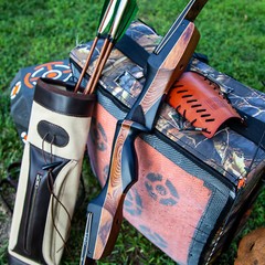 CNC machined archery wood handle laminated dymond wood 19″ 21″ 23″ 25″ ILF Riser