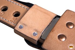 41HS Hilason Leather Saddle Replacement Fender Pair With Hobble Strap Adult