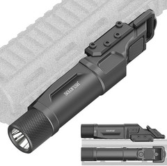 1750 Lumens Tactical Flashlight is Compatible with Picatinny/Mlok Rail for Ri…