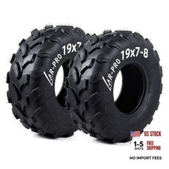19×7-8 ATV UTV Tires – 4PR Tubeless All-Terrain Off 19×7-8 Tubeless(2-Pack)