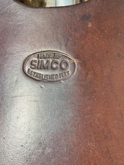 SIMCO 15.5” Western Roper Saddle with Headstall and Breast Collar