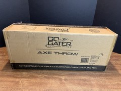 NEW EastPoint Axe Throw Target Game Set Indoors/Outdoors Go Gater Plastic Green