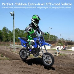 50cc 2 Stroke Kids Gas Dirt Bike – Multi Colors